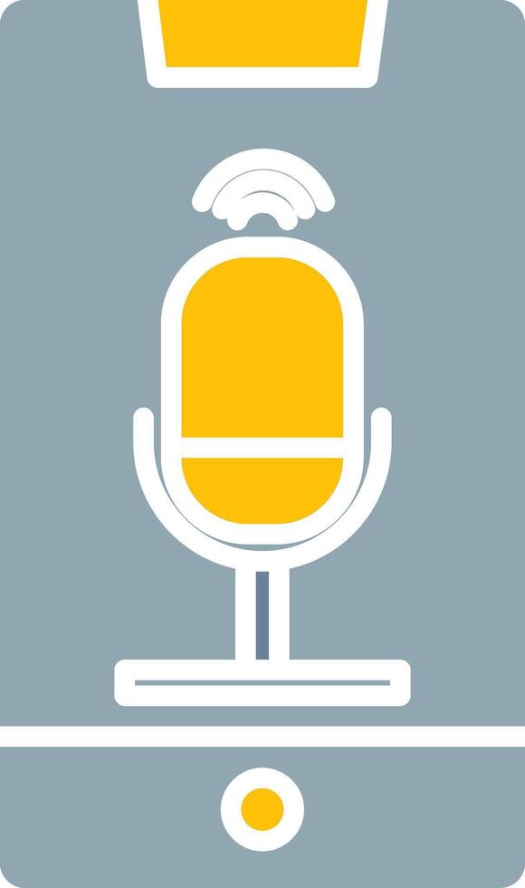 Voice Control Icon Design Symbol vector