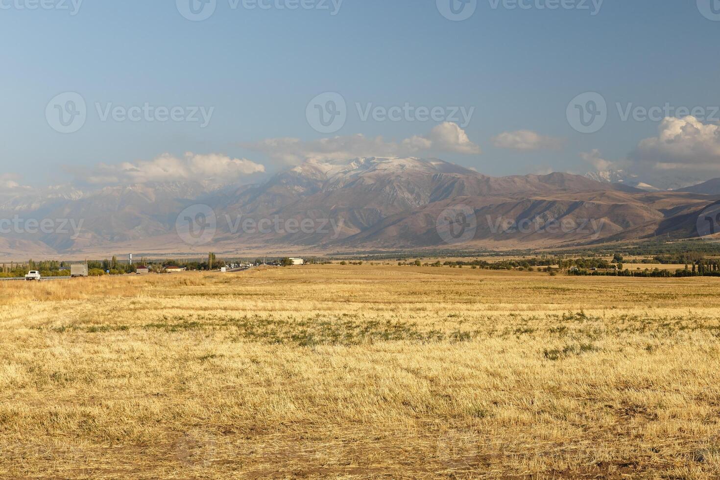 Mountains in Kazakhstan photo