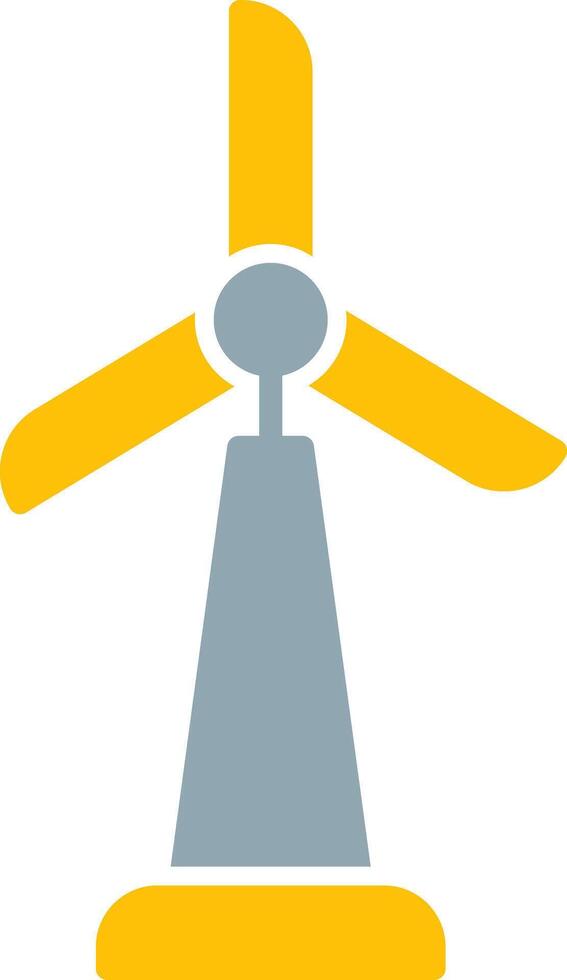 Wind Turbine Icon Design Symbol vector