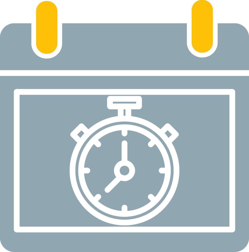 Timer Icon Design Symbol vector