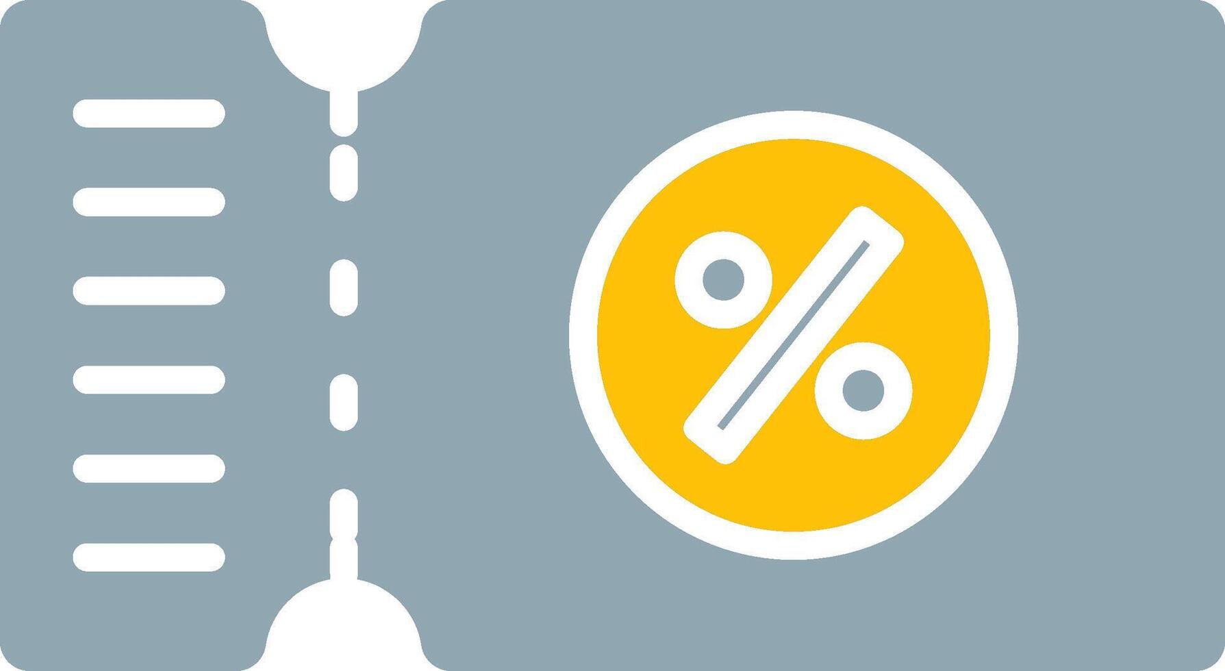 Voucher Icon Design Symbol vector