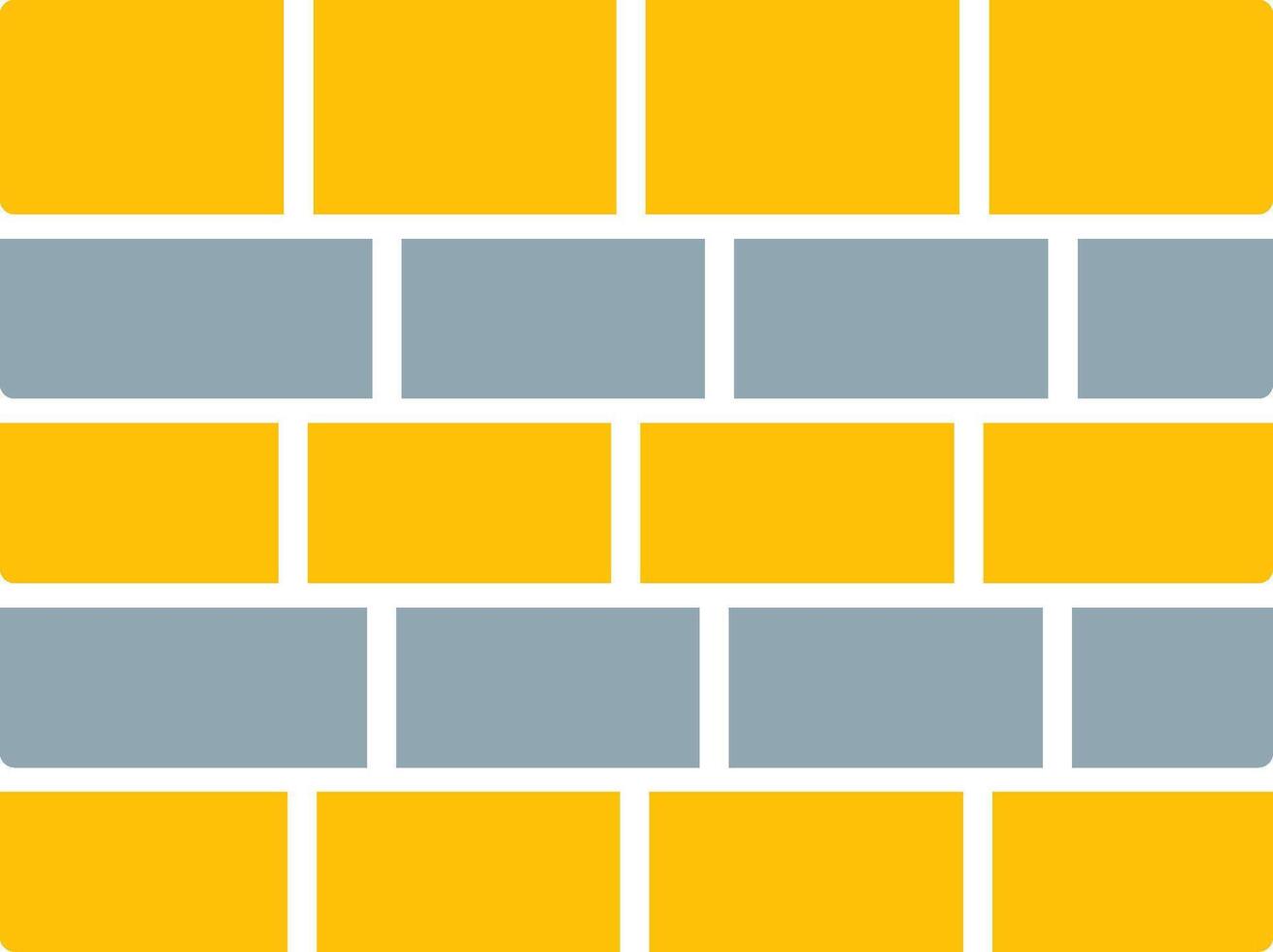 Wall Icon Design Symbol vector