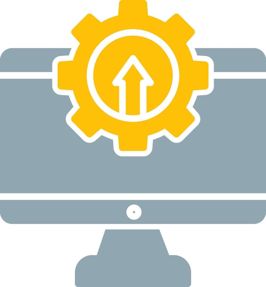 Upgrade Icon Design Symbol vector