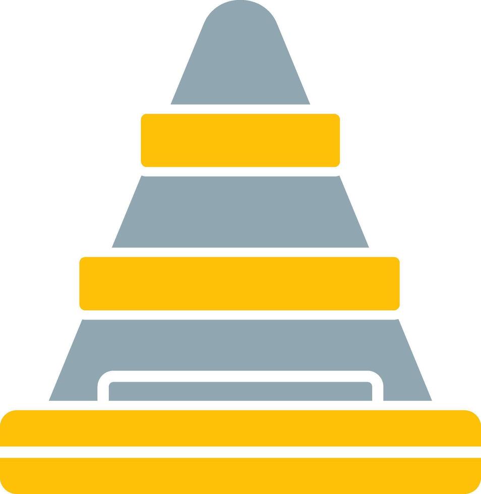 Traffic Cone Icon Design Symbol vector