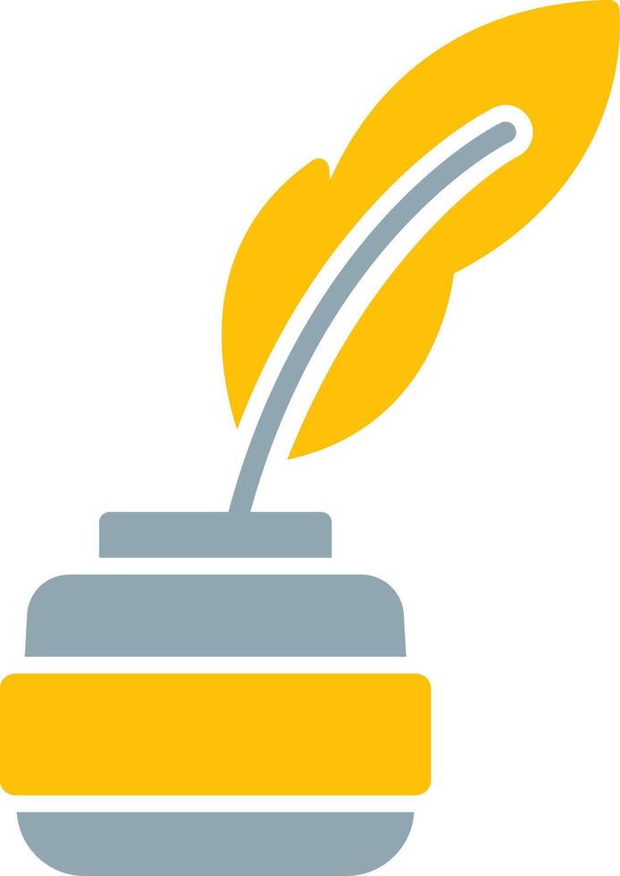 Quill Icon Design Symbol vector