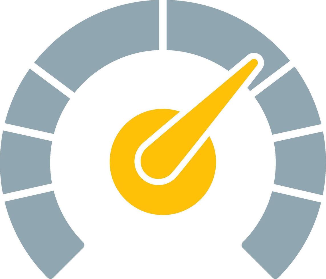 Speed Test Icon Design Symbol vector