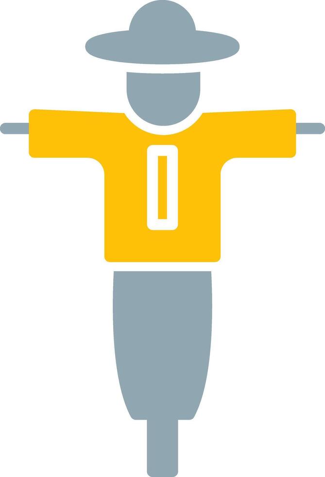 Scarecrow Icon Design Symbol vector
