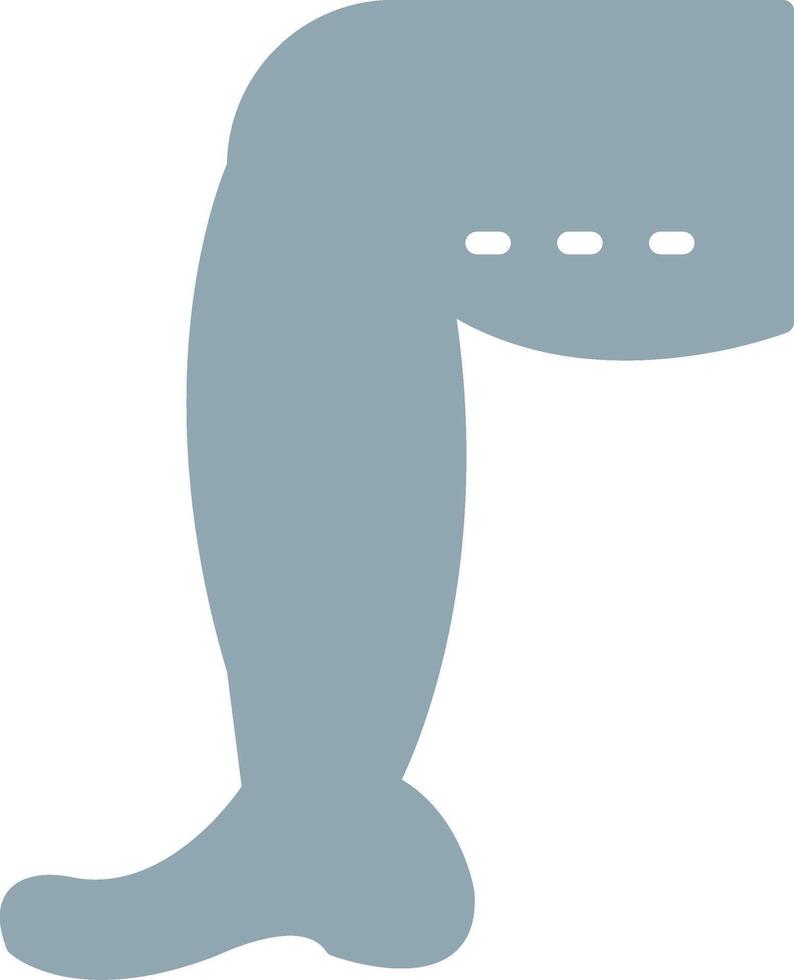 Thighs Icon Design Symbol vector