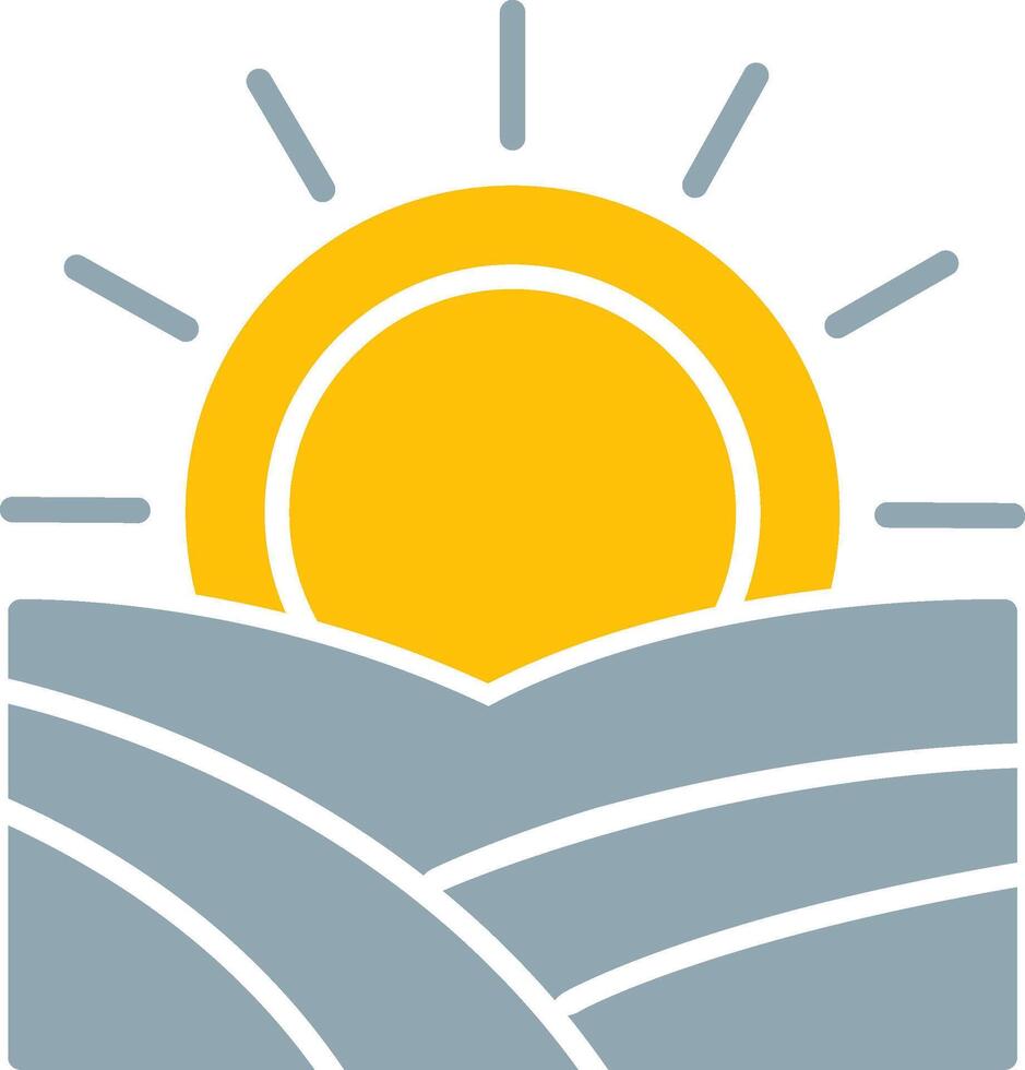Sunrise Icon Design Symbol vector
