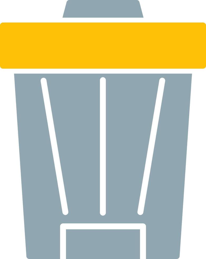 Trash Can Icon Design Symbol vector