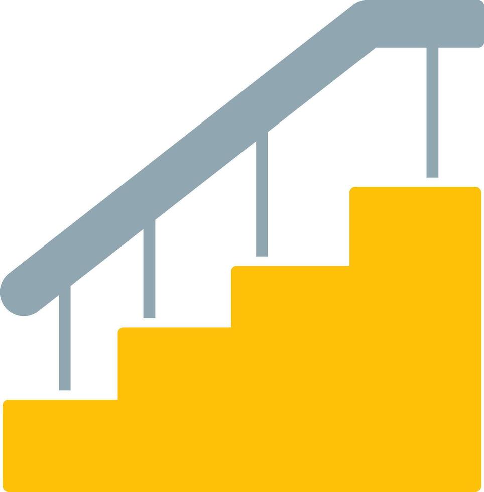Stairs Icon Design Symbol vector