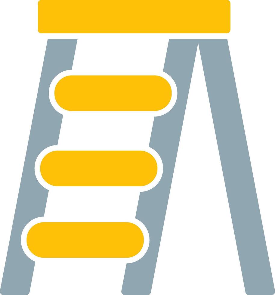 Step Ladder Icon Design Symbol vector