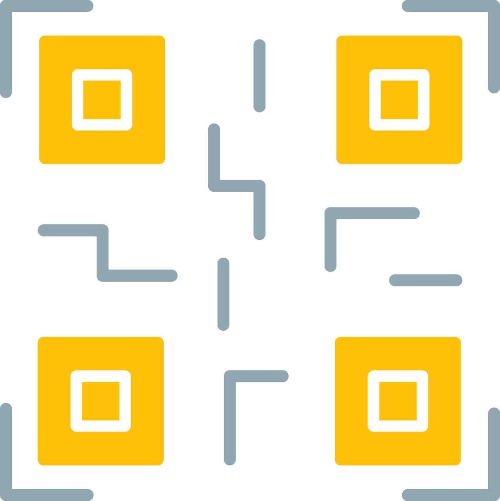 Qr Code Icon Design Symbol vector