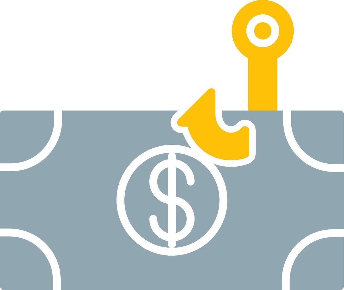 Phishing Icon Design Symbol vector