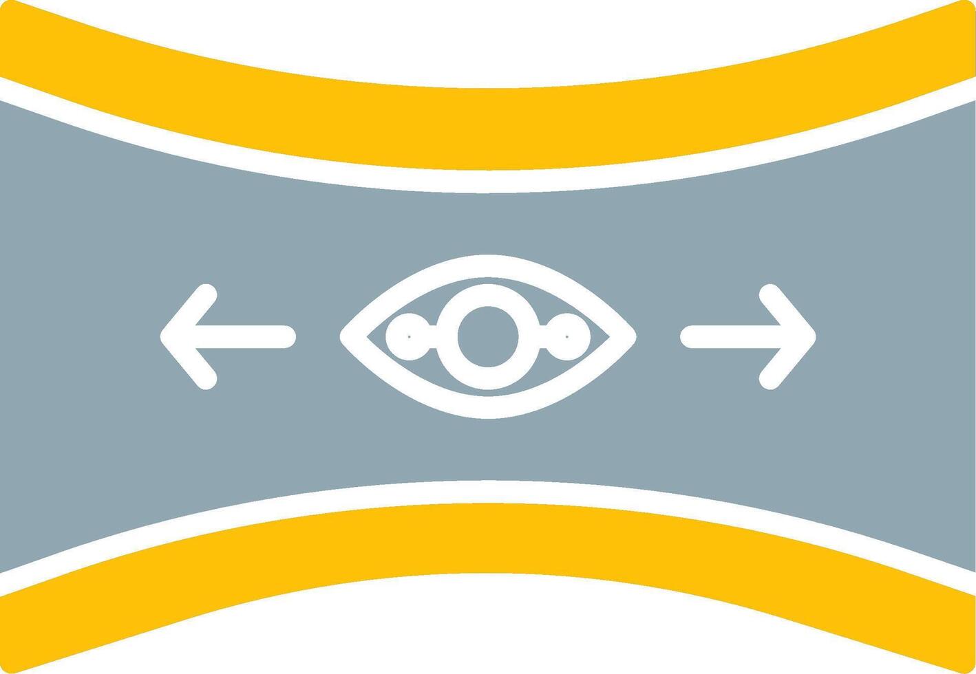 Panoramic View Icon Design Symbol vector