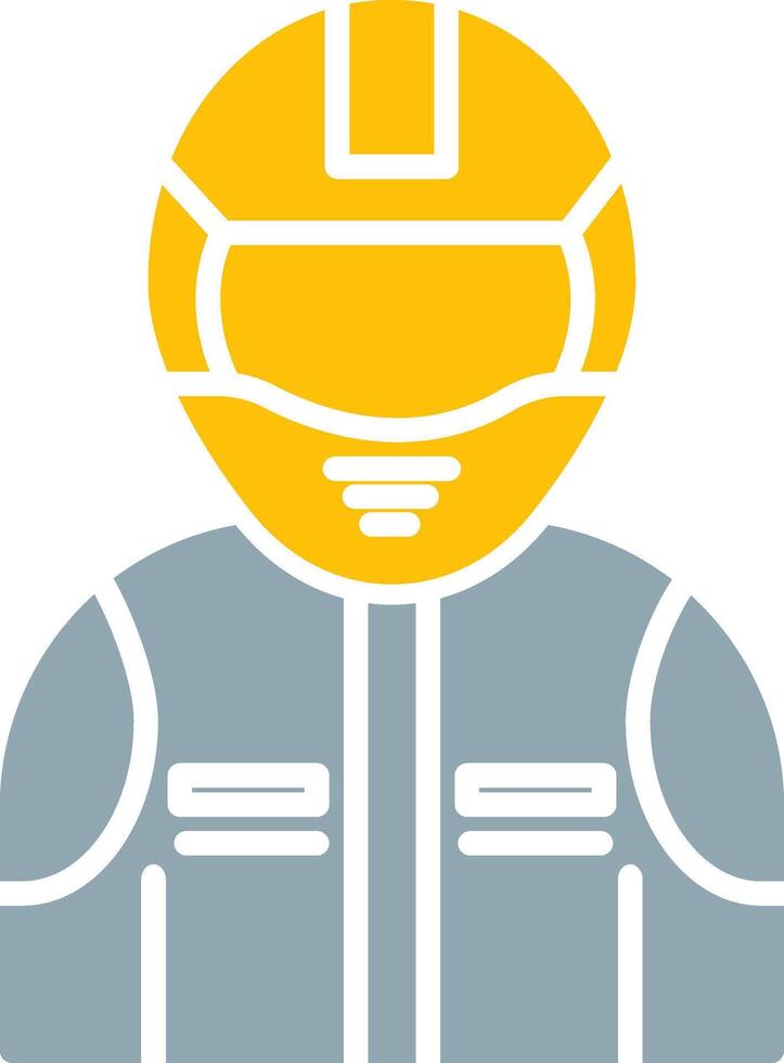 Racer Icon Design Symbol vector