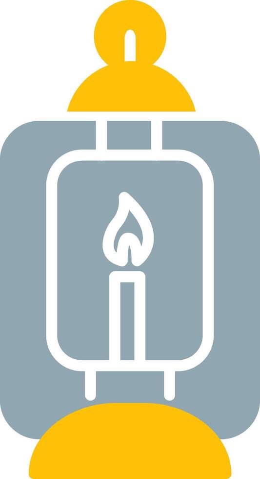 Oil Lamp Icon Design Symbol vector