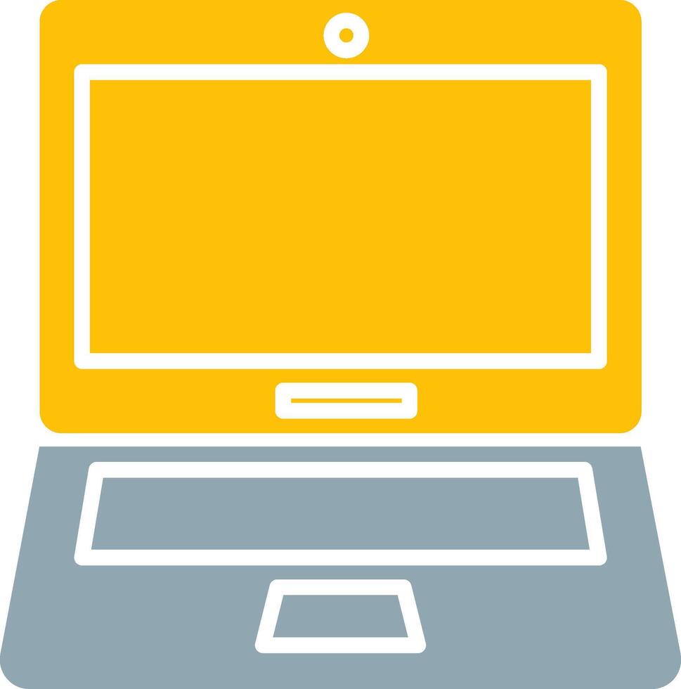 Laptop Icon Design Symbol vector