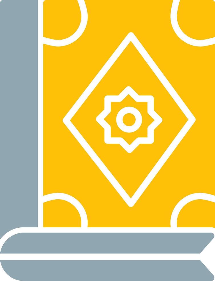 Quran Icon Design Symbol vector