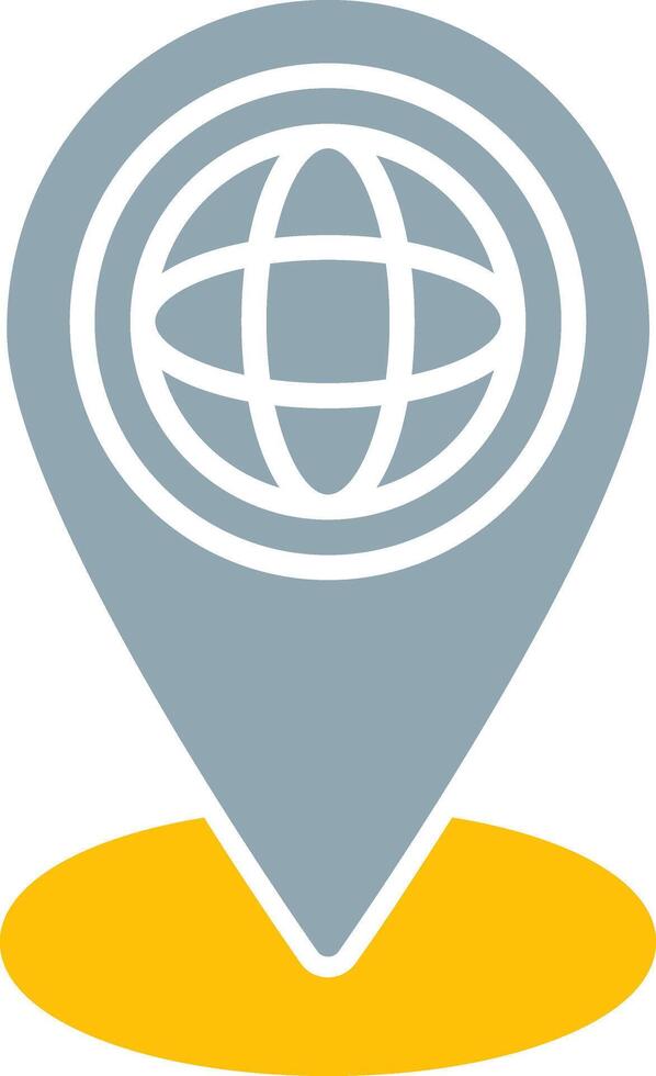 Geospatial Technology Icon Design Symbol vector