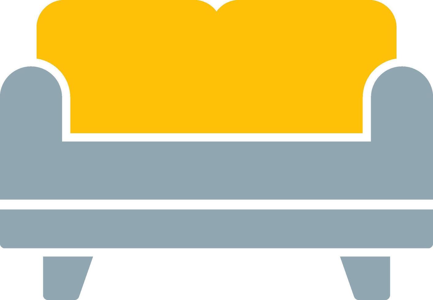 Sofa Bed Icon Design Symbol vector