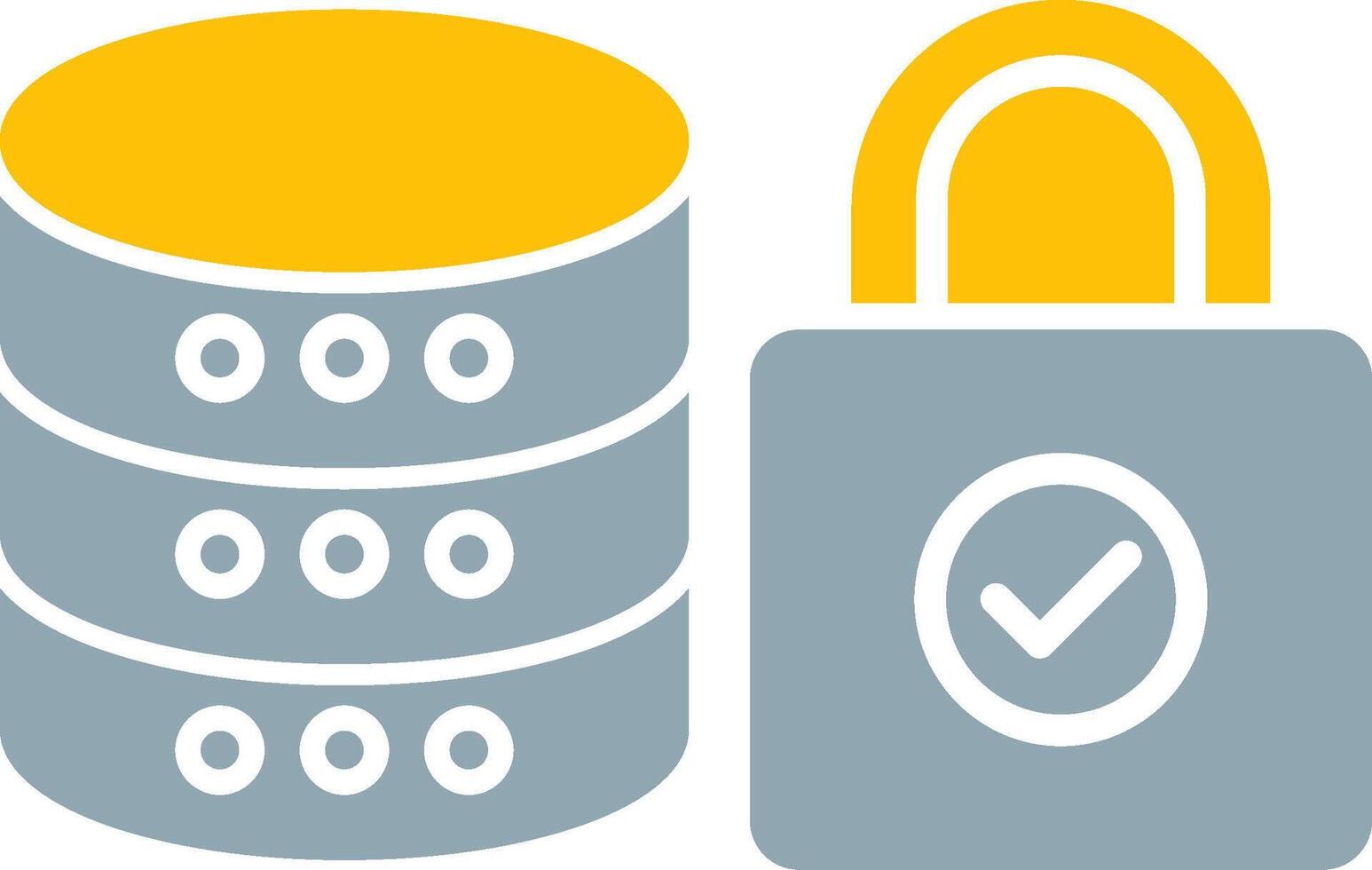 Database Icon Design Symbol vector