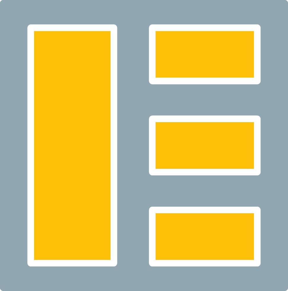 Grid Icon Design Symbol vector