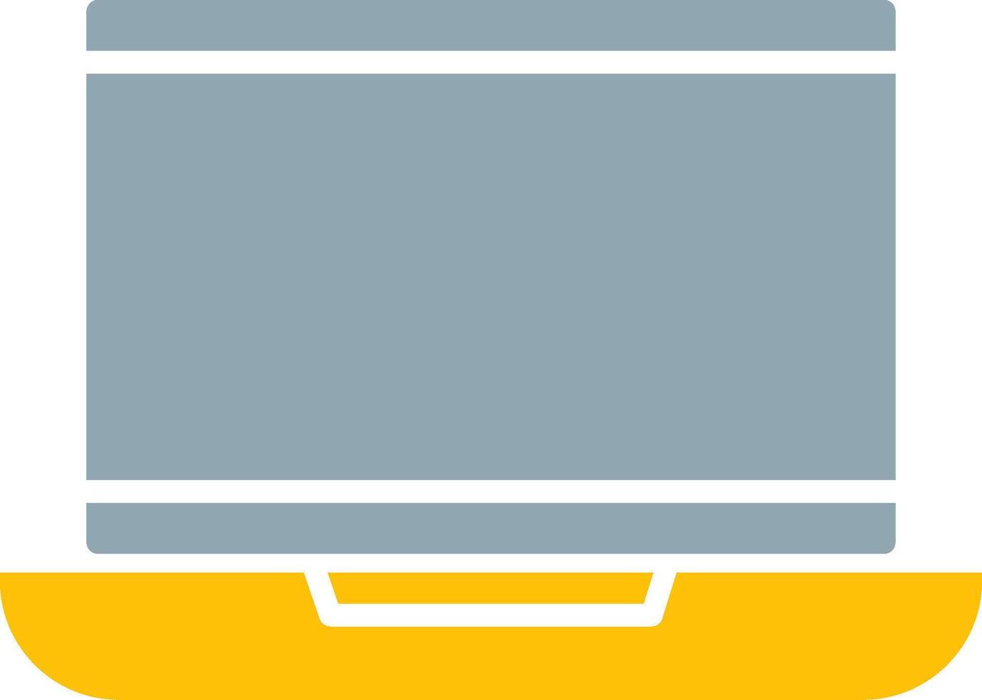Laptop Icon Design Symbol vector