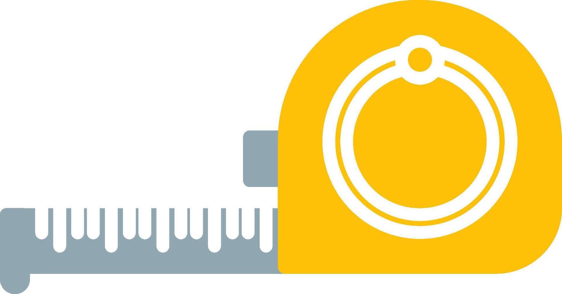 Measuring Tape Icon Design Symbol vector