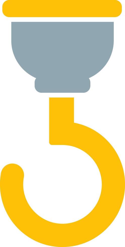 Hook Icon Design Symbol vector