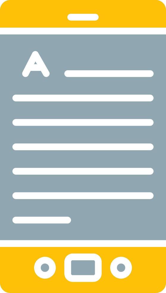 Kindle Icon Design Symbol vector