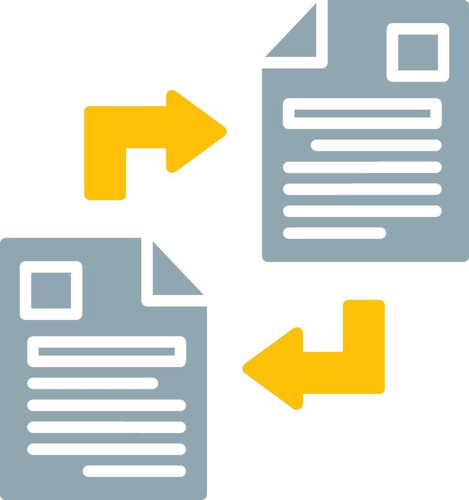 Data Transfer Icon Design Symbol vector
