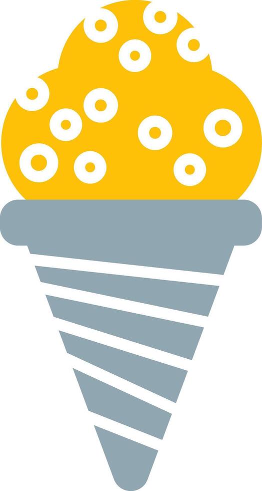 Ice Cream Cone Icon Design Symbol vector