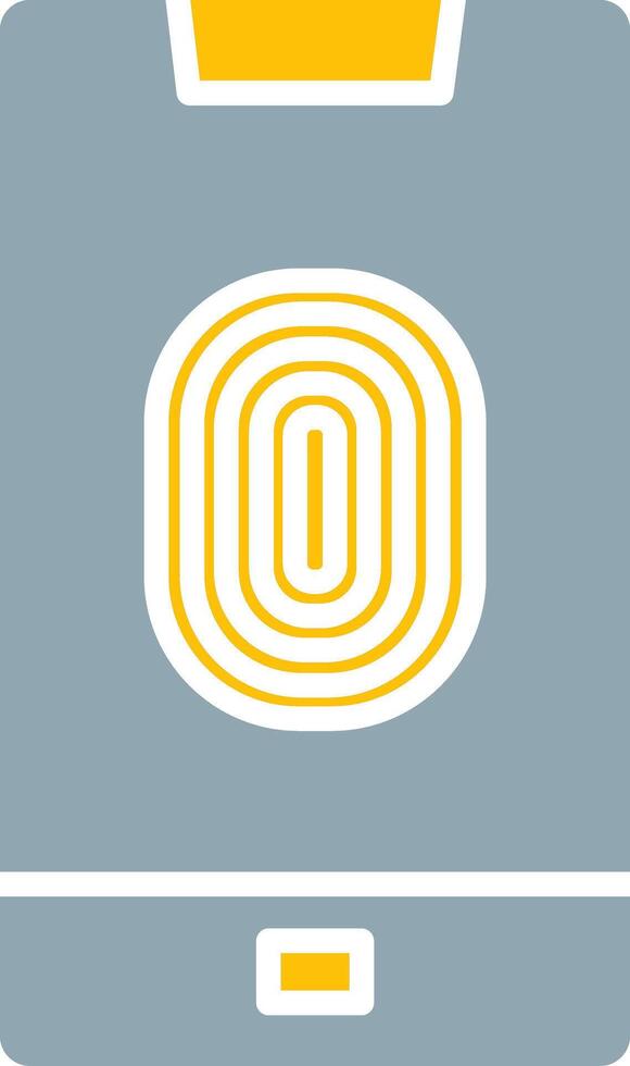Fingerprint Icon Design Symbol vector