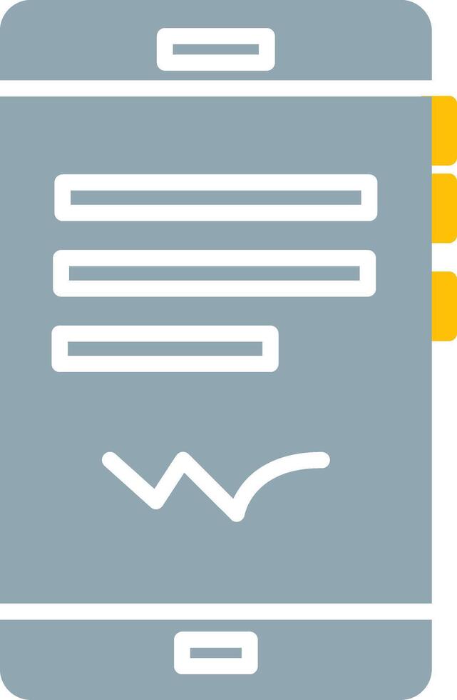 E Signature Icon Design Symbol vector