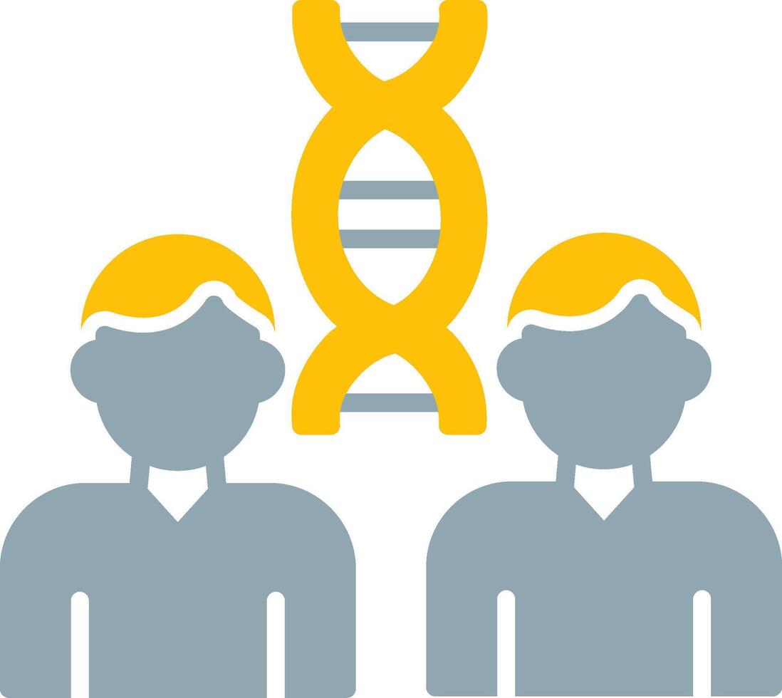 Cloning Icon Design Symbol vector