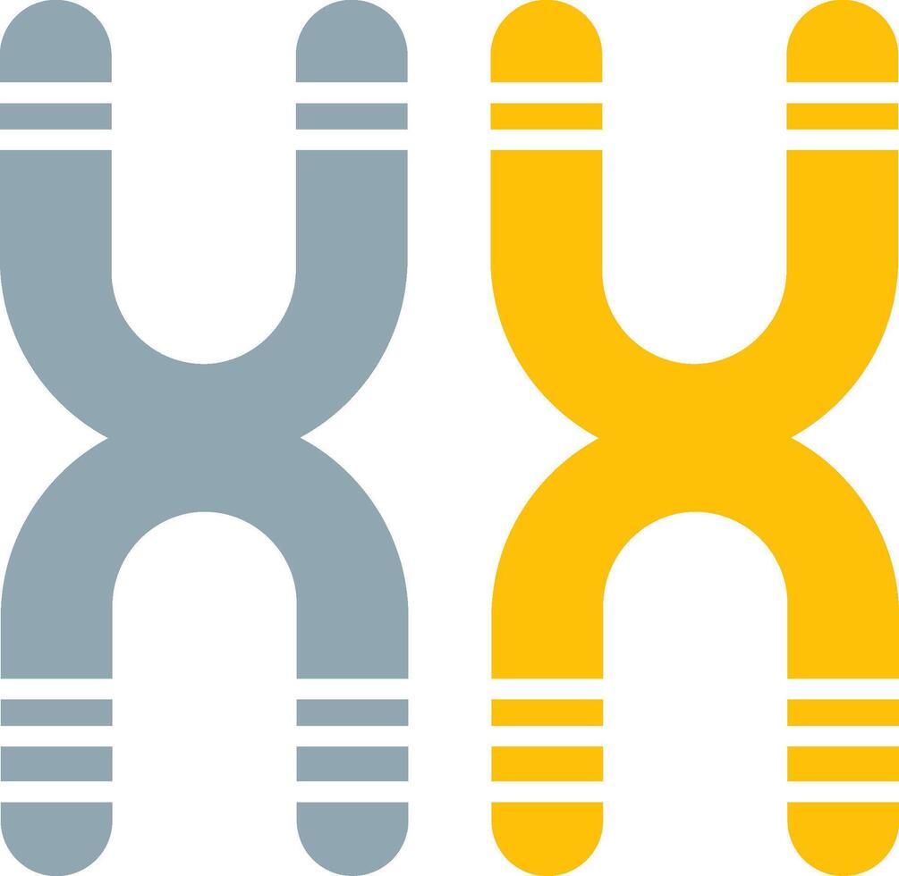 Chromosome Icon Design Symbol vector