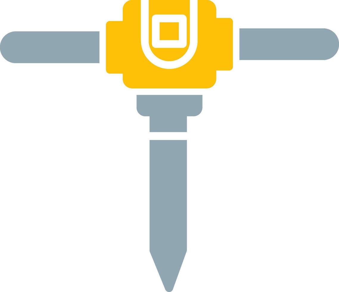 Jackhammer Icon Design Symbol vector