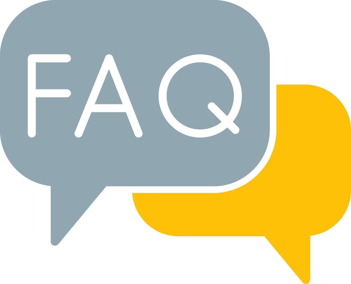 Faq Icon Design Symbol vector