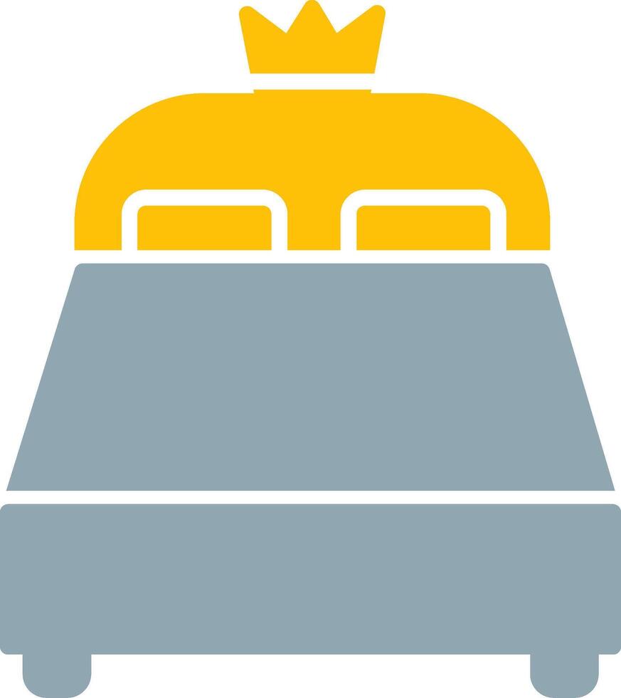 King Size Icon Design Symbol vector