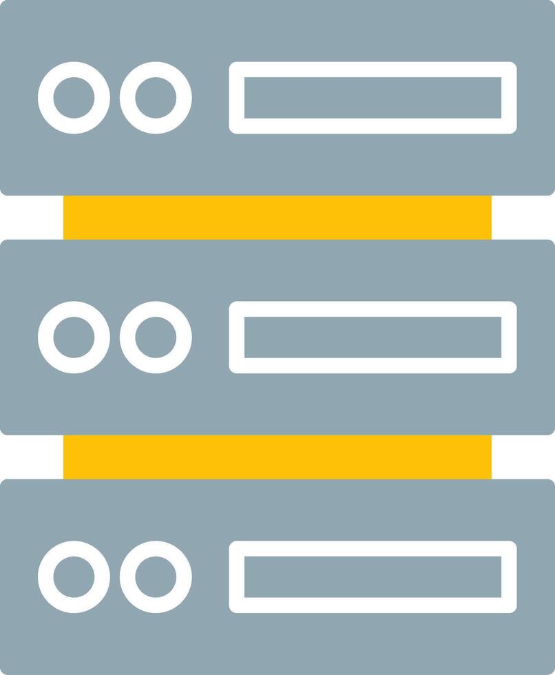 Database Icon Design Symbol vector