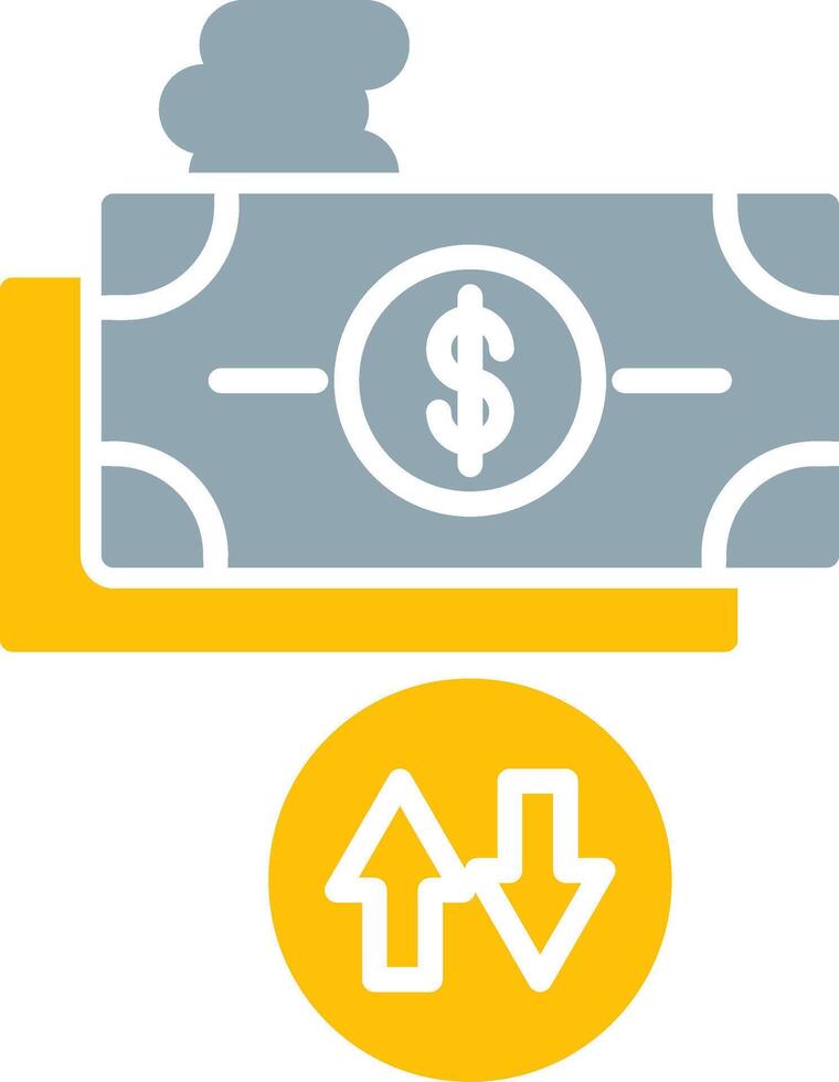 Cash Flow Icon Design Symbol vector