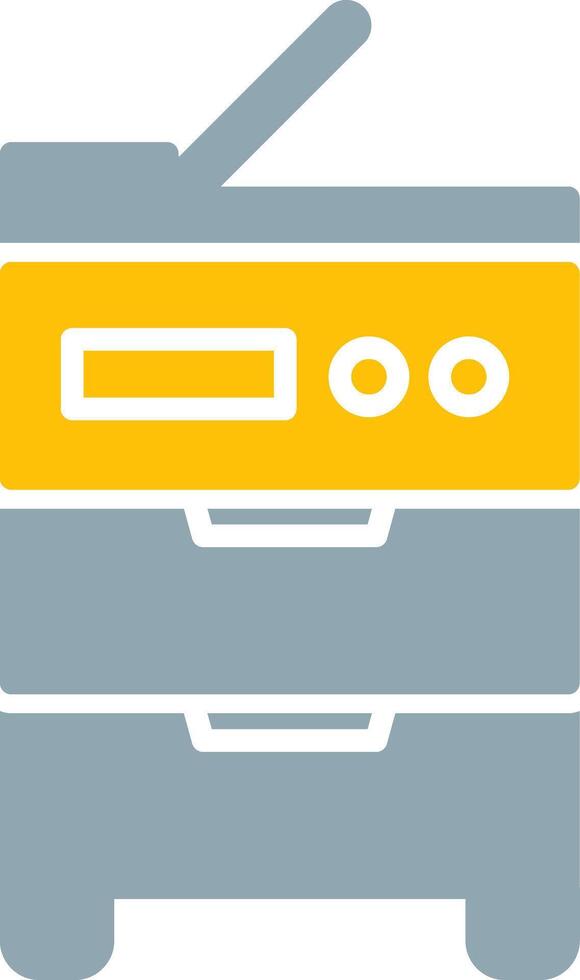 Copy Machine Icon Design Symbol vector