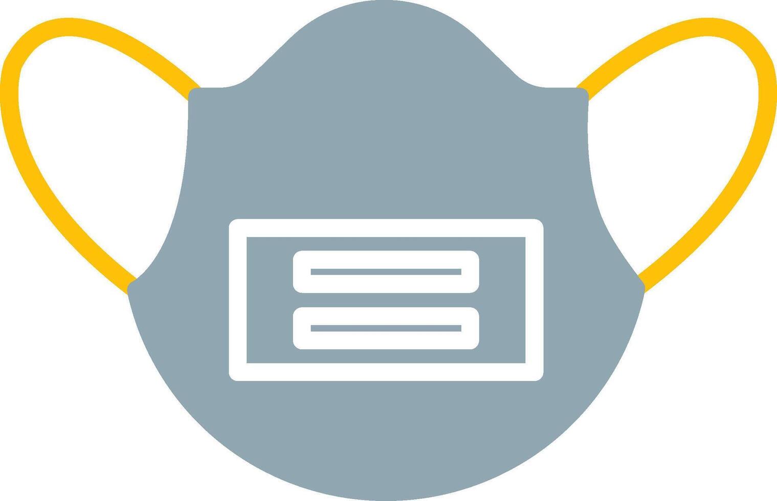 Dust Mask Icon Design Symbol vector