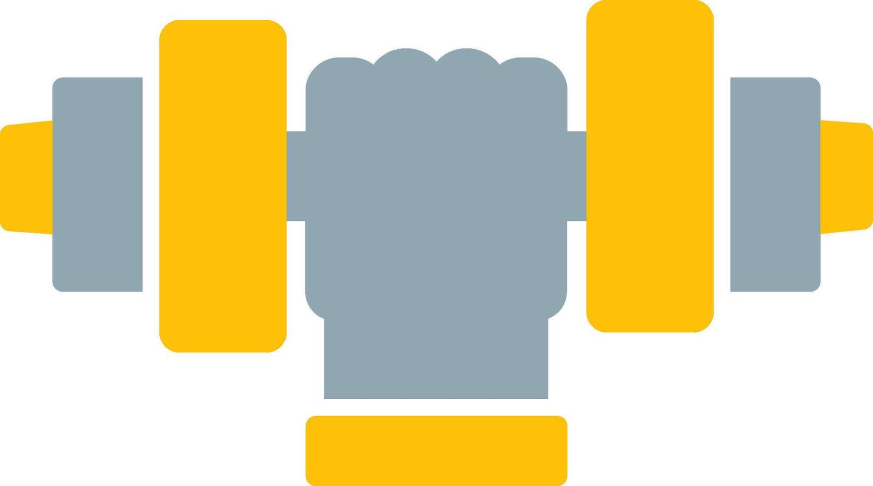 Dumbell Icon Design Symbol vector
