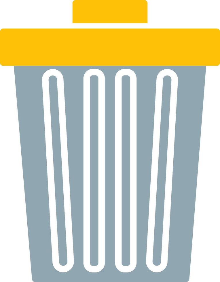 Dustbin Icon Design Symbol vector
