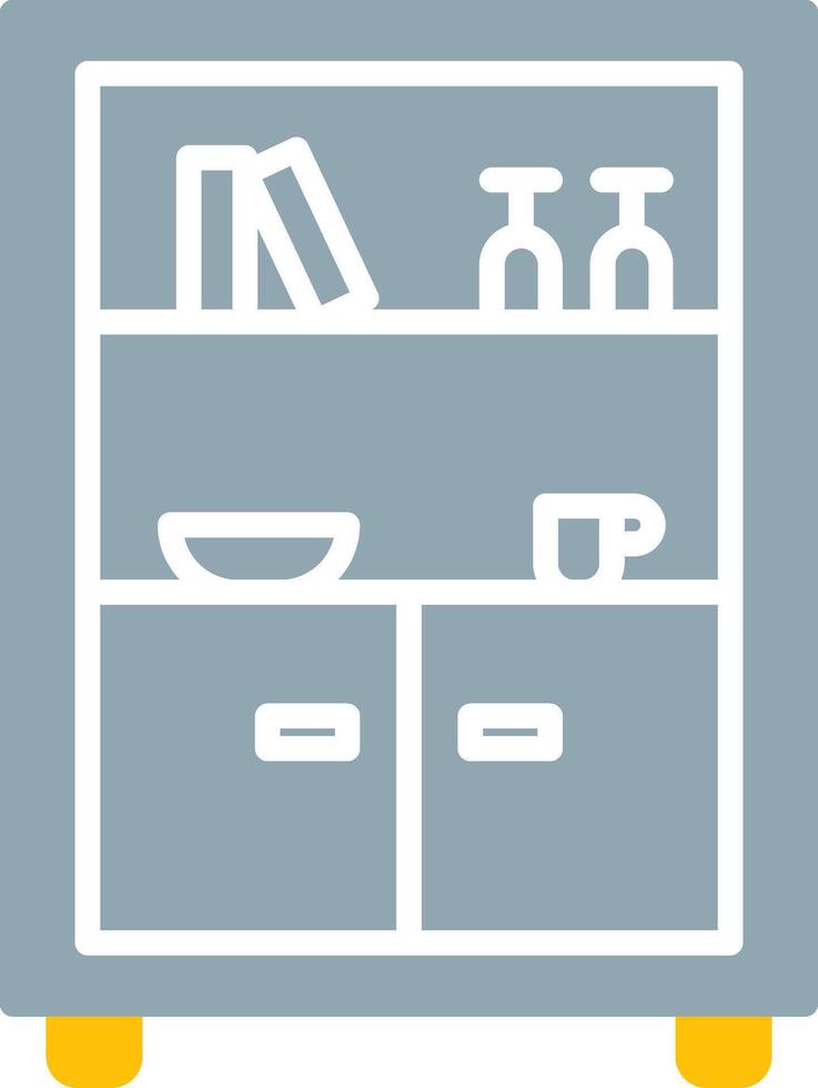 Display Case Icon Design Symbol vector