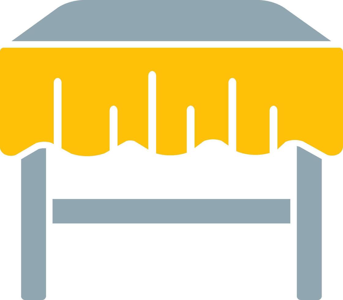 Dining Table Icon Design Symbol vector