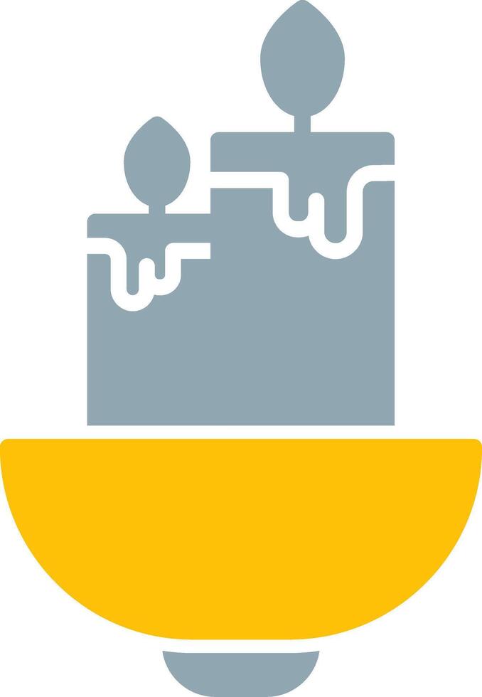 Candles Icon Design Symbol vector