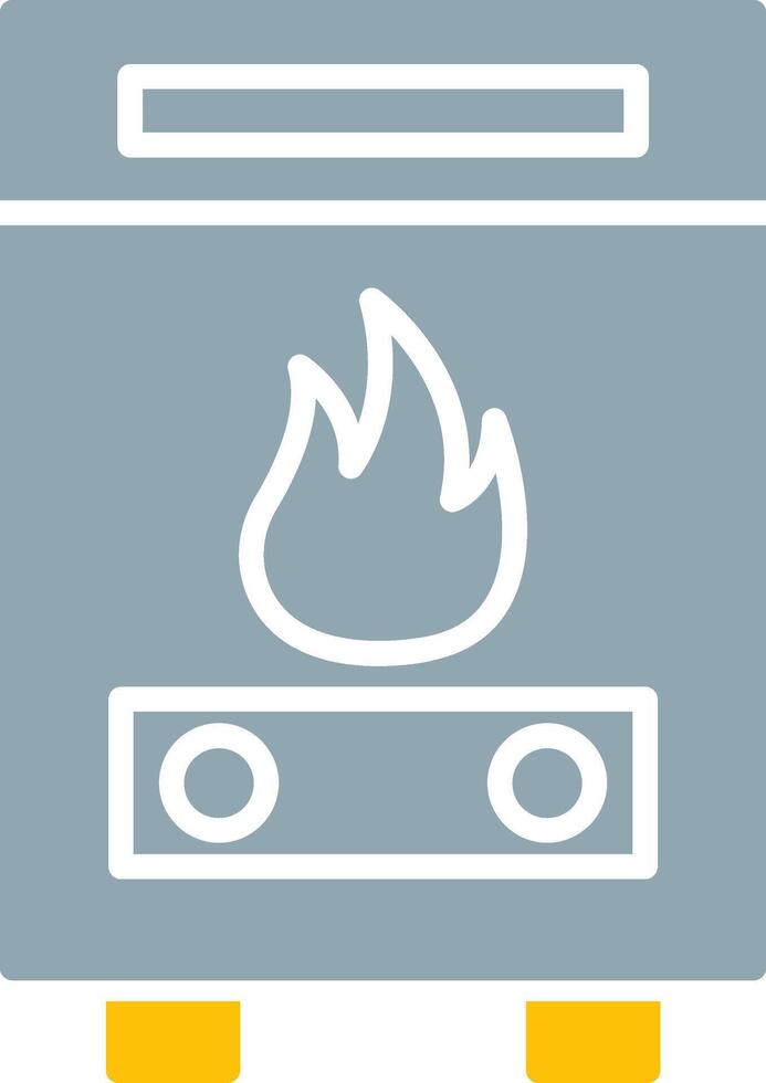 Boiler Icon Design Symbol vector